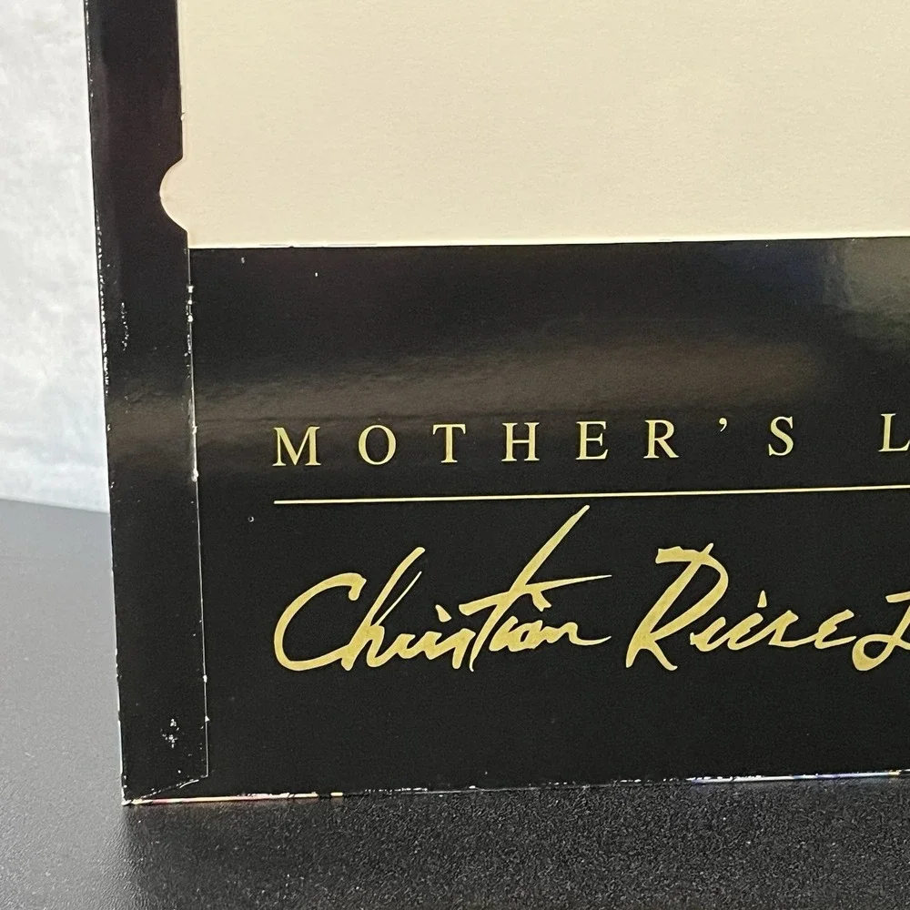 Vintage Christian Riese Lassen 3 Ring Folder Mother's Love II Dolphins Ocean